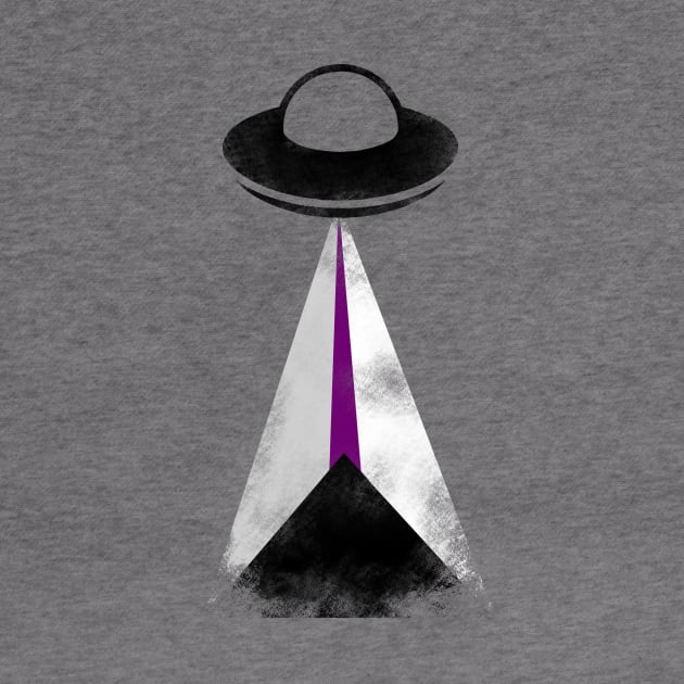 Gaylien Demisexual Pride UFO by cactuscrust